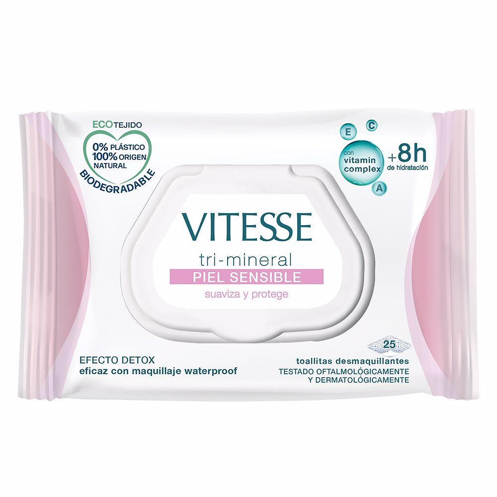 Vitesse Vitesse Cuidado Facial Makeup Remover Wipes Natural Ingredients