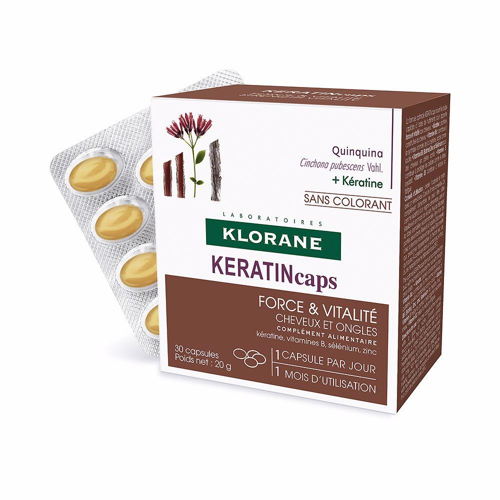 Klorane Quinquina Dietary Supplement For Hair And Nails Stronger Natural Shine