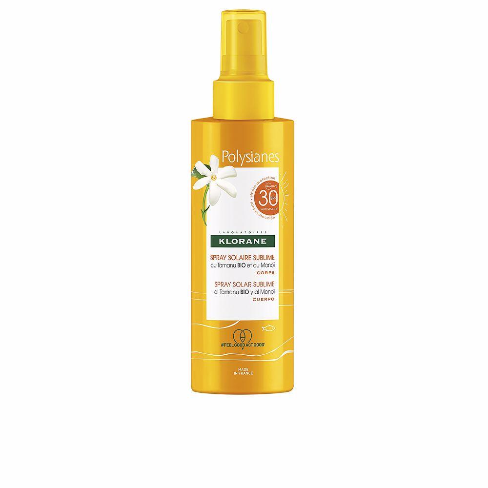 Klorane Monoï Y Tamanu Bio Body Sun Spray Solar Protection And Hydration