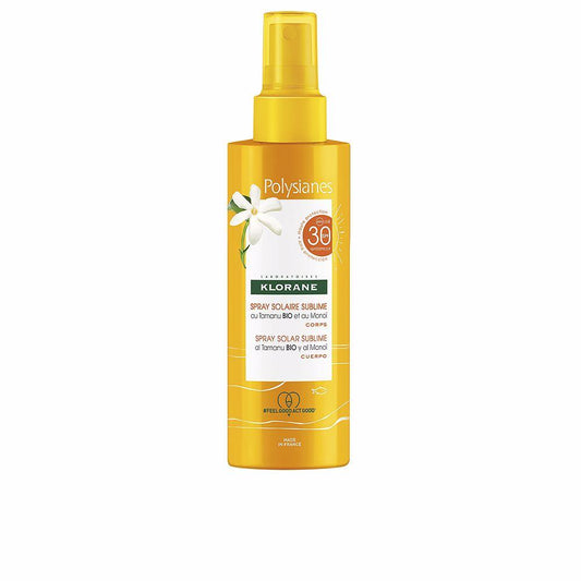 Klorane Monoï Y Tamanu Bio Body Sun Spray Solar Protection And Hydration