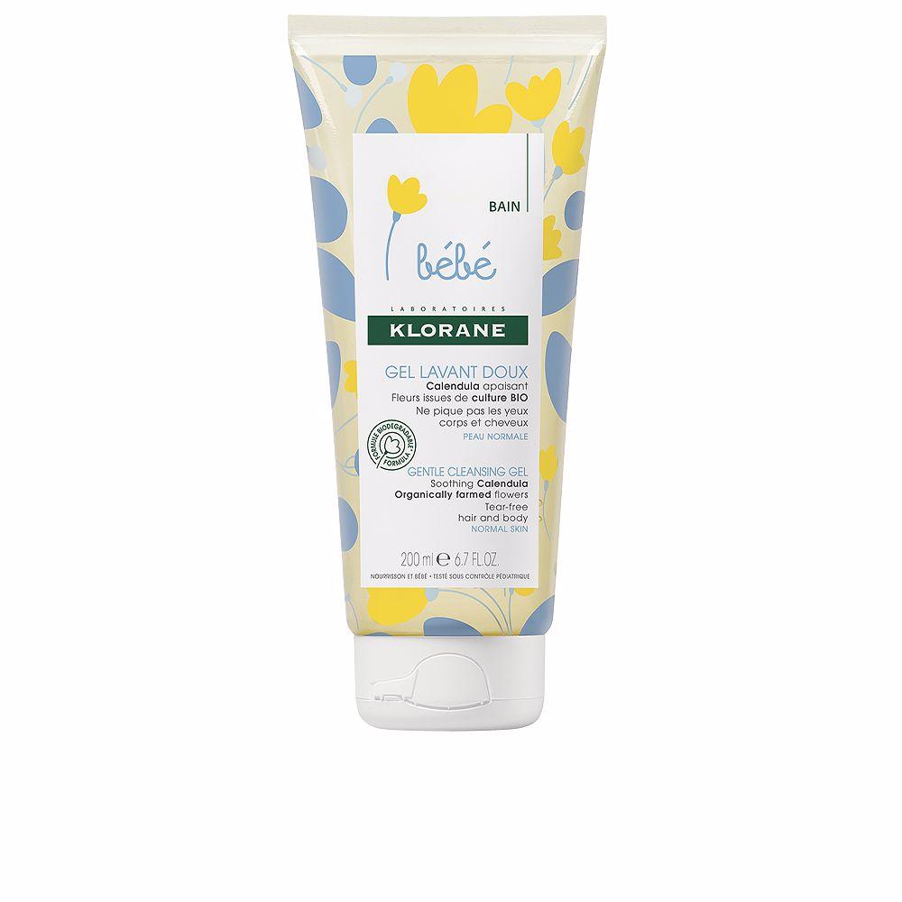 Klorane Béb é Gentle Cleansing Gel For Hair And Body Gentle And Natural Care