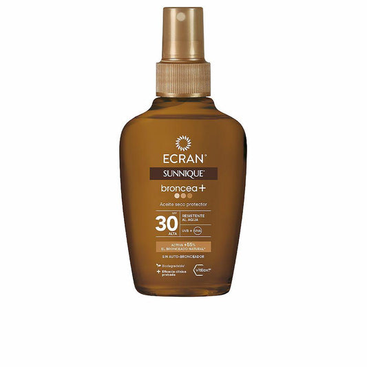 Ecran Sunnique Tanning Oil SPF30 Advanced Purebronze Boost