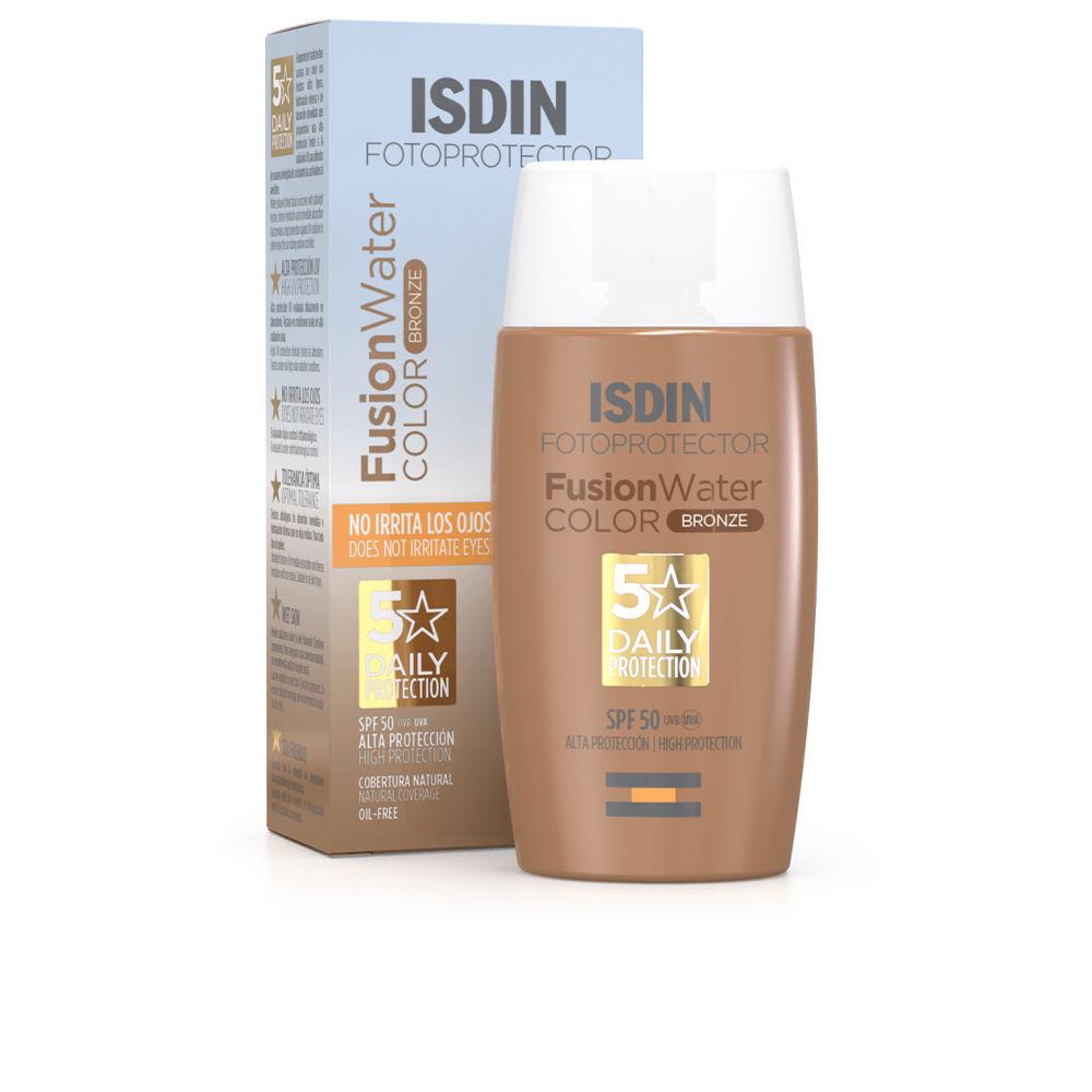 Isdin Photoprotectors Isdin Sunscreen Fusion Water Color Lightweight Everyday Protection