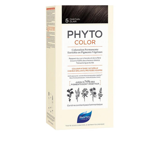 Phyto Phytocolor – cremă, 4 buc. – 5-castaño claro 4 buc.
