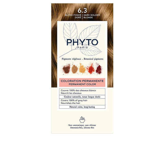 Phyto Phytocolor – cremă, 4 buc. – 6.3-rubio oscuro dorado 4 buc.
