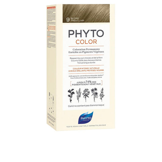 Phyto Phytocolor – cremă, 4 buc. – 9-rubio muy claro 4 buc.