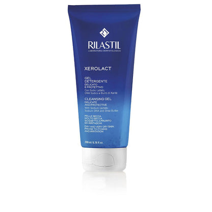 Rilastil Xerolact Cleansing Facial Gel Delicate And Protective Deep Clean With Care