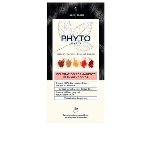 Phyto Phytocolor – cremă, 4 buc. – 1-noir 4 buc.