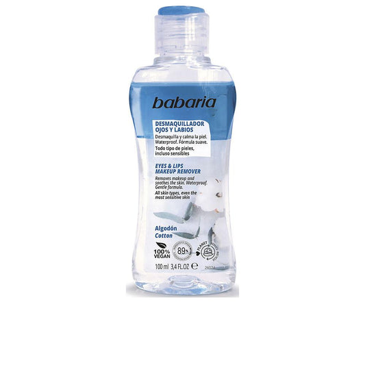 Babaria Babaria Desmaquillador Makeup Remover For Eyes And Lips Eliminates Makeup Effortlessly