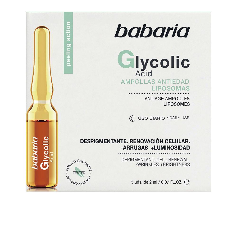 Babaria Glycolic Acid Ampoule Cell Renewal Anti Aging Radiant Skin