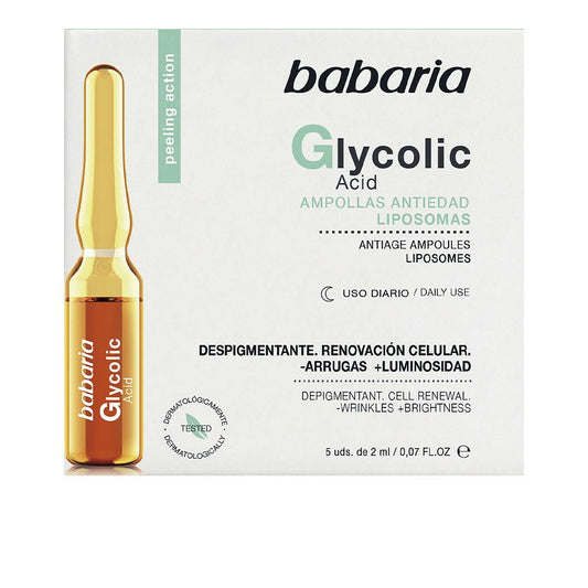Babaria Glycolic Acid Ampoule Cell Renewal Anti Aging Radiant Skin