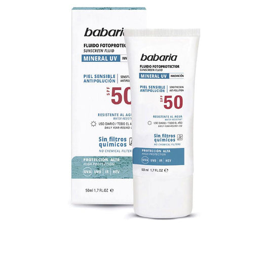 Babaria Solar Mineral UV Photoprotective Fluid Effective Sun Protection