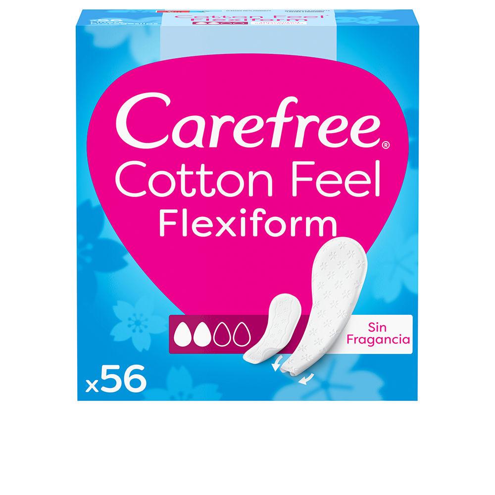 Carefree Flexiform Panty Liners In Cotton Natural Freshness All Day