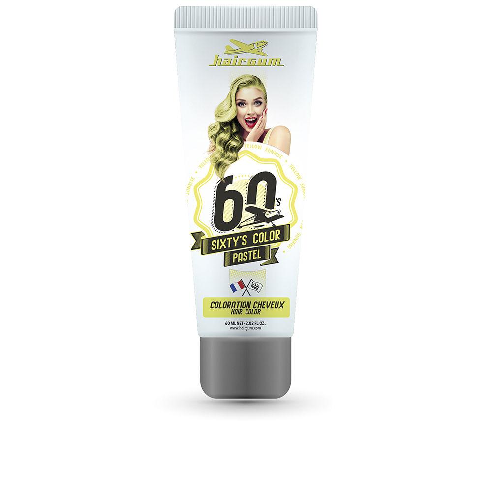 Hairgum Sixty's Color – vopsea de păr, 60 ml – yellow sunrise 60 ml