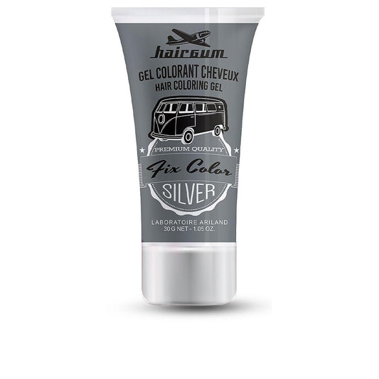 Hairgum Fix Color – gel, 30 ml – argintiu