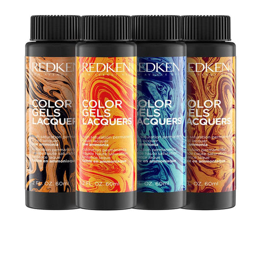 Redken Color Gels Lacquers – vopsea de păr, 3 buc. – 7N-mirage 60 ml x 3 buc.