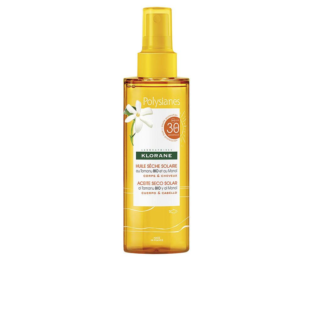 Klorane Monoï Y Tamanu Bio Solar Dry Oil Advanced Sun Protection