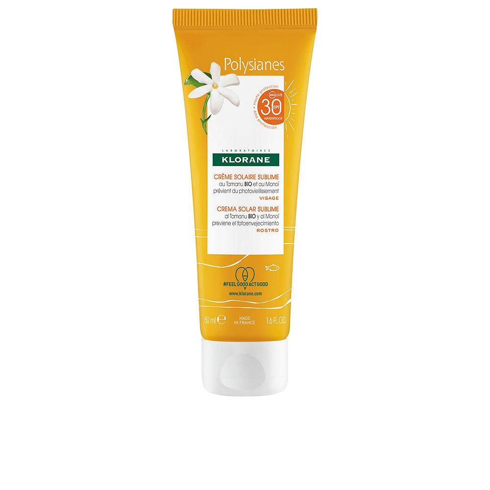 Klorane Monoï Y Tamanu Bio Sublime Sun Cream SPF30 Ultimate Total Skin Protection