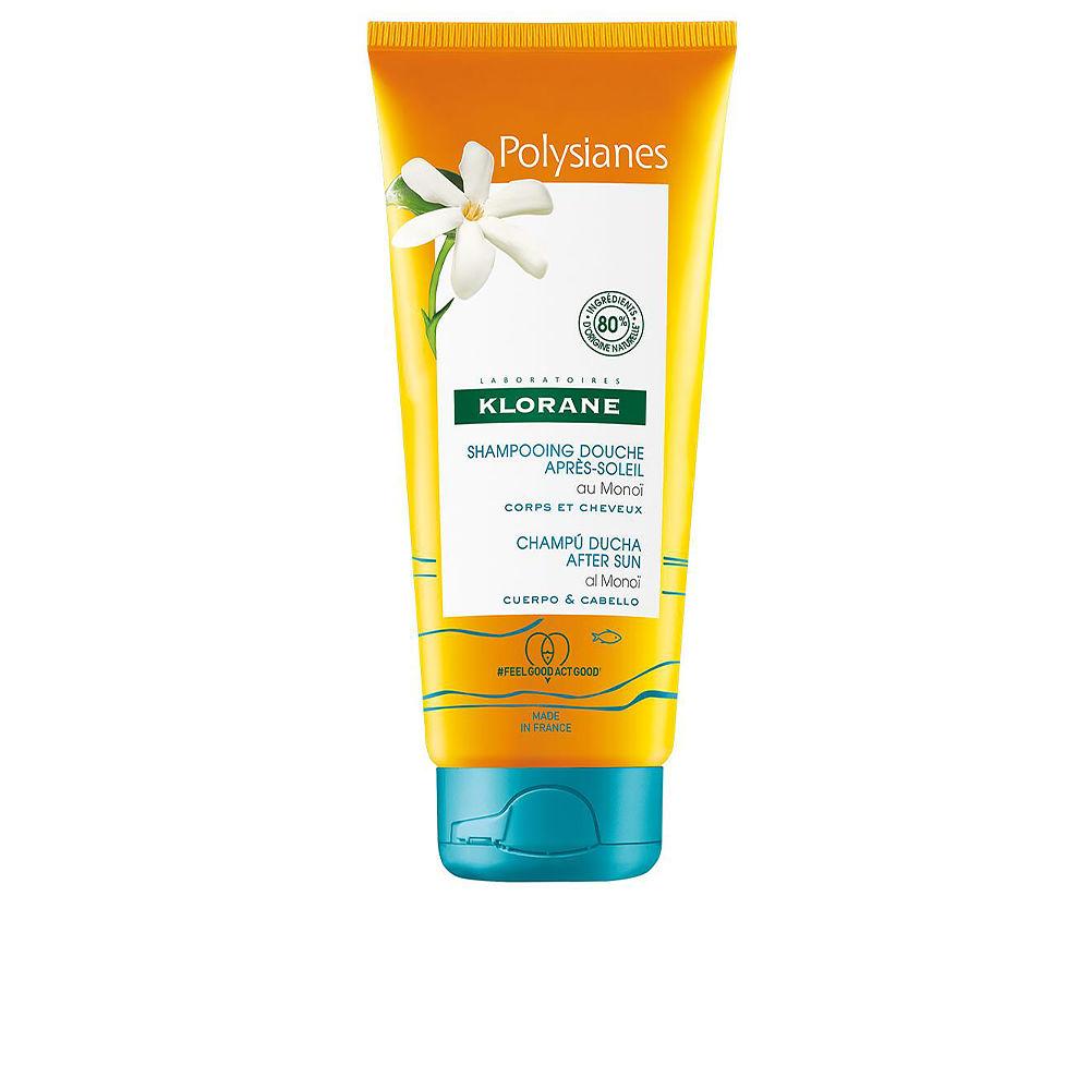 Klorane Al Monoï After Sun Shampoo Gentle Cleanse And Deep Hydration