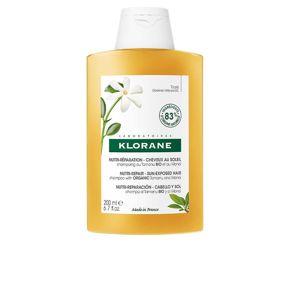 Klorane Monoï Y Tamanu Bio Nourishing Shampoo Healthy Shiny Hair