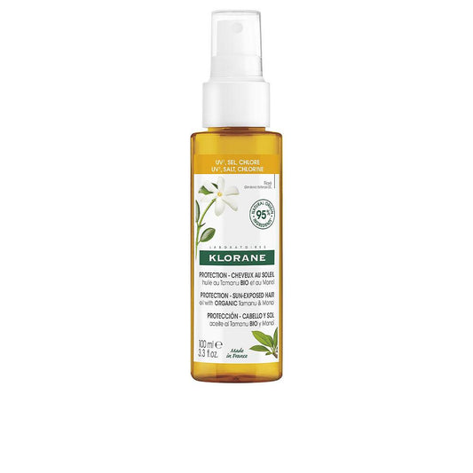 Klorane Monoï Y Tamanu Bio Hair Oil Nourishing And Natural Protection