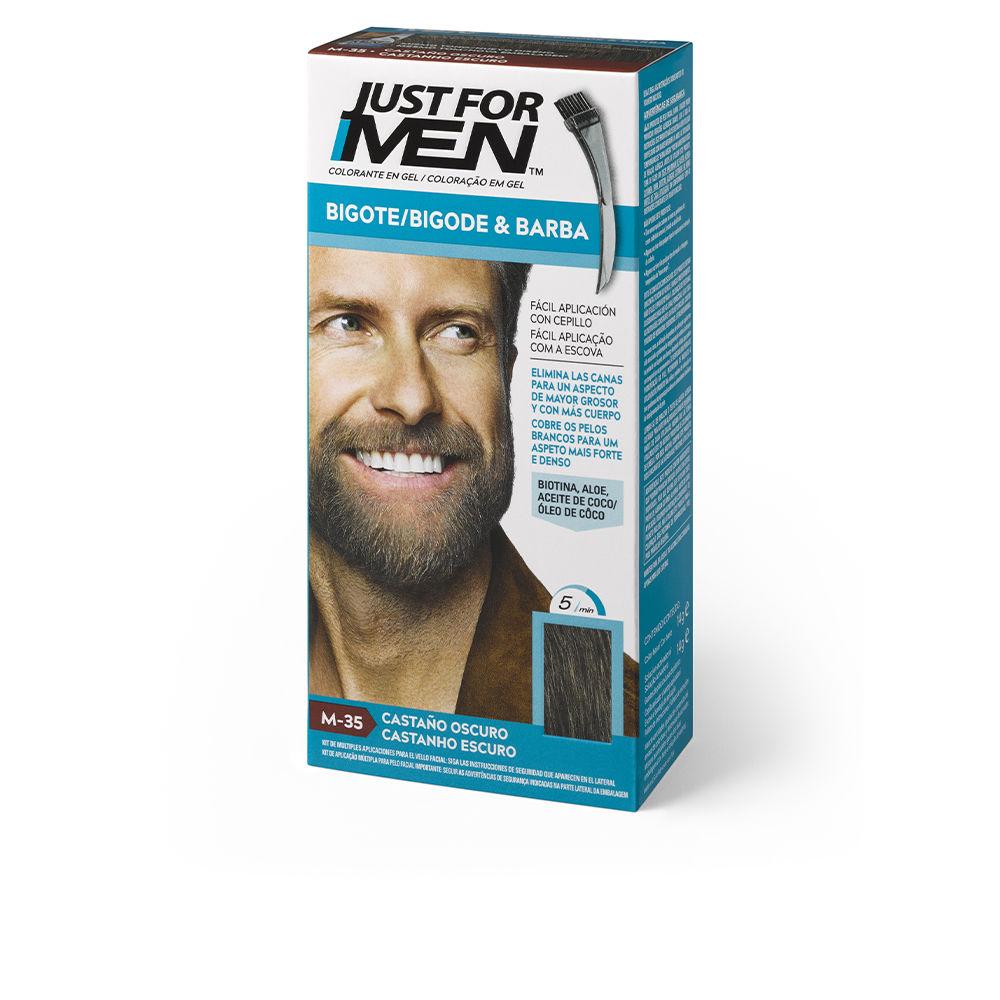 Just For Men Colorante Gel For Mustache Beard And Sideburns Eliminate Gray Instantly