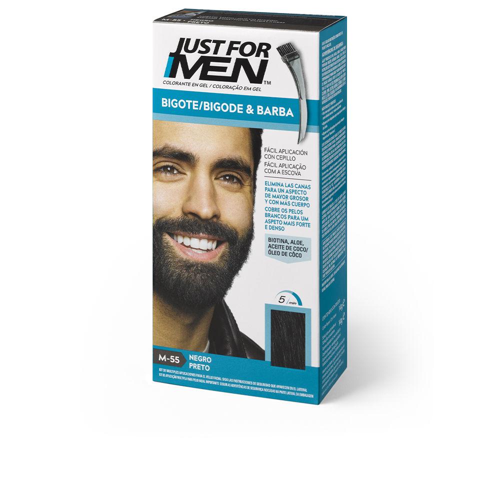 Just For Men Colorante Gel For Mustache Beard And Sideburns Eliminate Gray Instantly