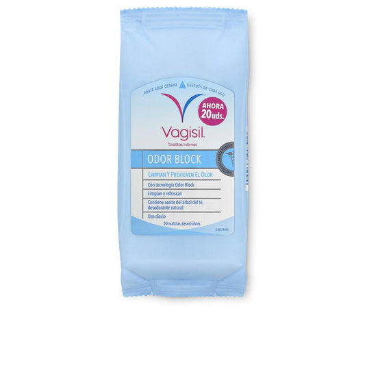 Vagisil Limpieza Y Frescura Intimate Wipes Odor Block Freshness