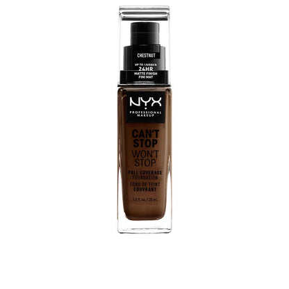 Nyx Professional Make Up Can't Stop Won't Stop Full Coverage Foundation All Day Flawless Coverage