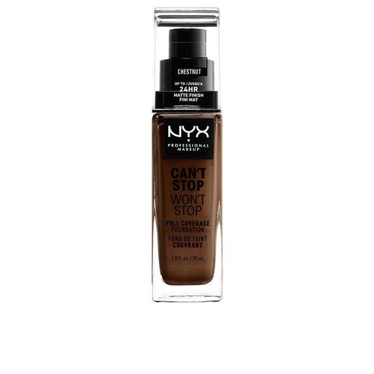 Nyx Professional Make Up Can't Stop Won't Stop Full Coverage Foundation All Day Flawless Coverage