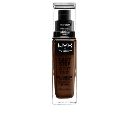 Nyx Professional Make Up Can't Stop Won't Stop Full Coverage Foundation All Day Flawless Coverage