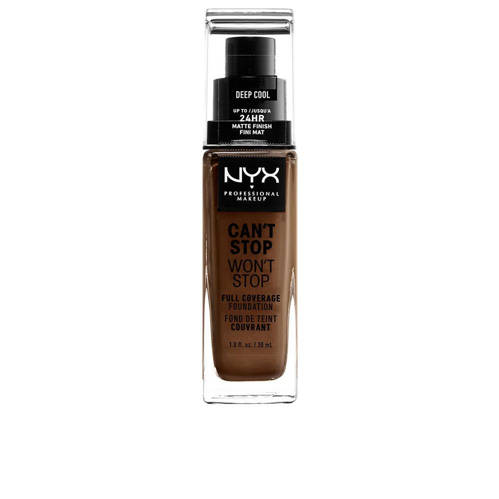 Nyx Professional Make Up Can't Stop Won't Stop Full Coverage Foundation All Day Flawless Coverage