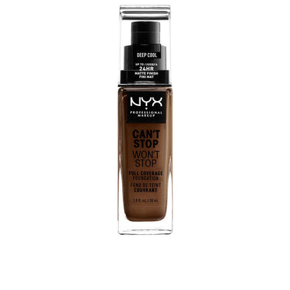 Nyx Professional Make Up Can't Stop Won't Stop Full Coverage Foundation All Day Flawless Coverage