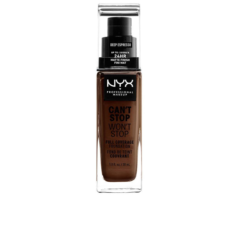 Nyx Professional Make Up Can't Stop Won't Stop Full Coverage Foundation All Day Flawless Coverage