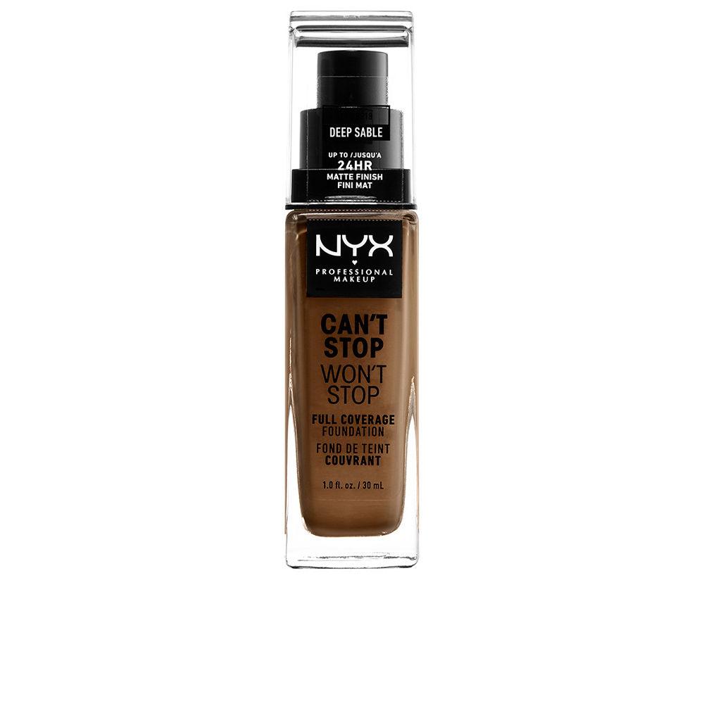 Nyx Professional Make Up Can't Stop Won't Stop Full Coverage Foundation All Day Flawless Coverage