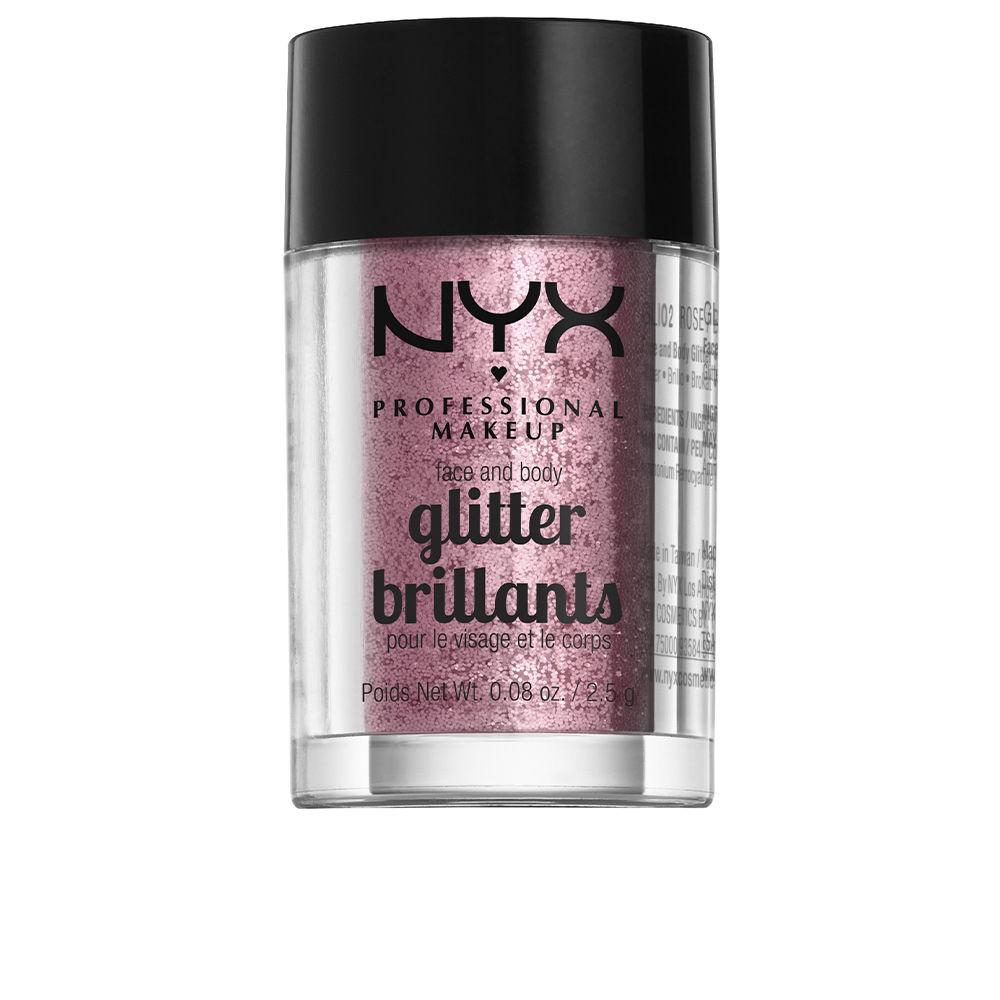 Nyx Professional Make Up Glitter Brillants Loose Glitter Powder For Face And Body Sparkle And Shine