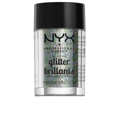 Nyx Professional Make Up Glitter Brillants Loose Glitter Powder For Face And Body Sparkle And Shine