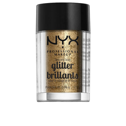 Nyx Professional Make Up Glitter Brillants Loose Glitter Powder For Face And Body Sparkle And Shine