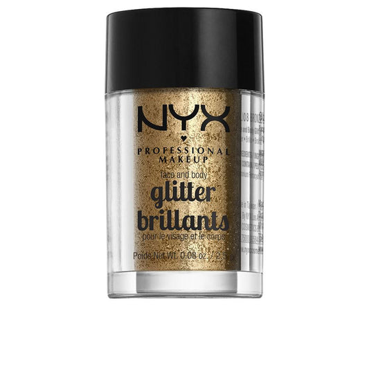 Nyx Professional Make Up Glitter Brillants Loose Glitter Powder For Face And Body Sparkle And Shine