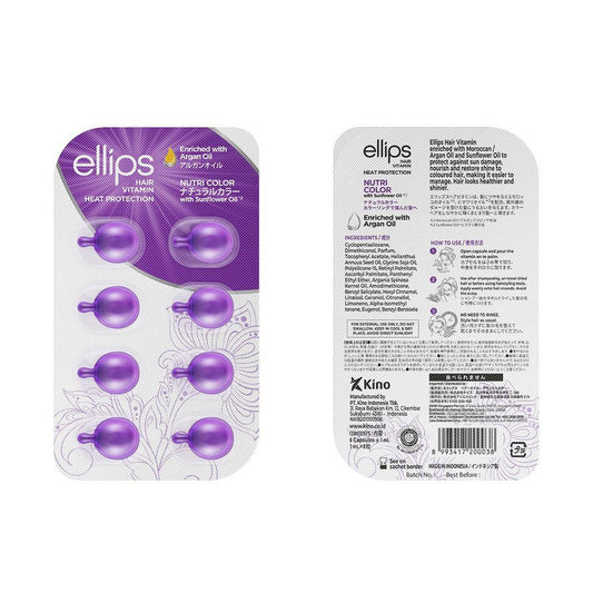 Ellips – produs pentru îngrijirea părului, 8 buc. (4462-00038)