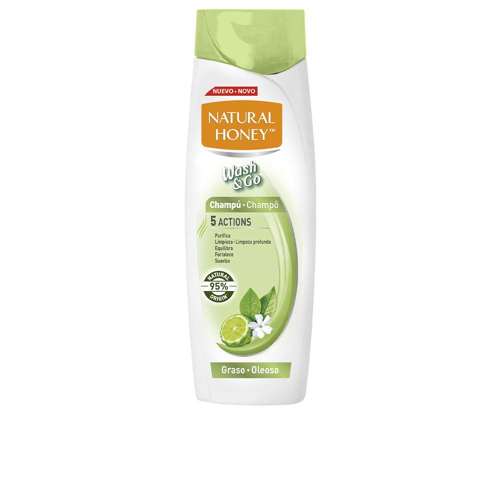 Natural Honey Wash & Go Oily Shampoo Greasy Hair No More