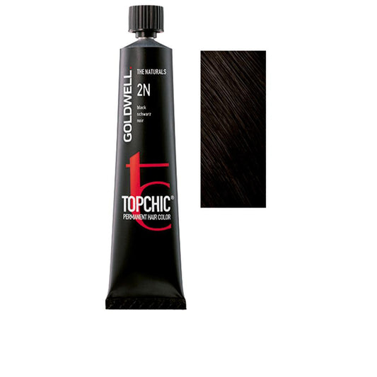 Goldwell Topchic – vopsea permanentă pentru păr, 60 ml – 2N 60 ml