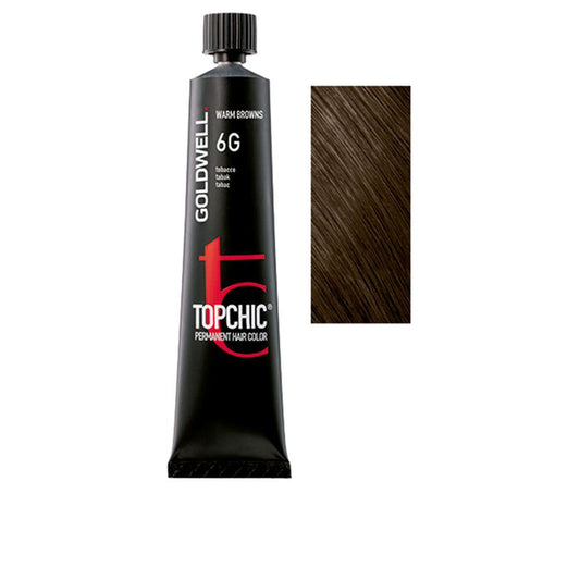 Goldwell Topchic – vopsea permanentă pentru păr, 60 ml – 6G 60 ml