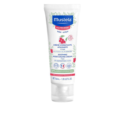 Mustela Bebé Niño Moisturizing Facial Cream Hydration And Instant Relief
