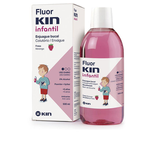 Kin Fluorkin Mouthwash For Children Total Cavity Defense