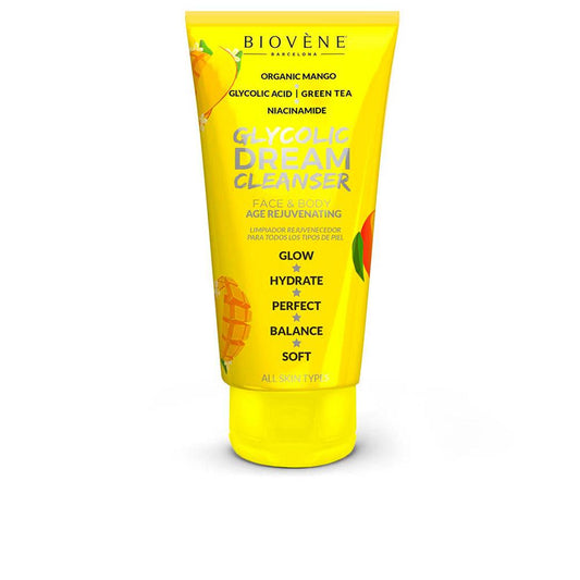 Biovène Glycolic Dream Cleanser Face And Body Cleanser Natural Ingredients