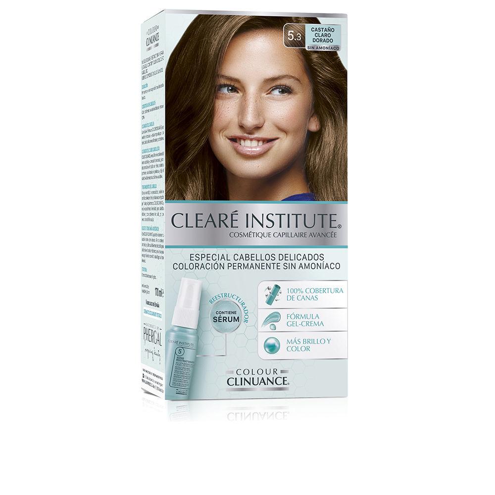 Clearé Institute Colour Clinuance – vopsea de păr, 1 buc. – 5.3-light golden brown 1 buc.