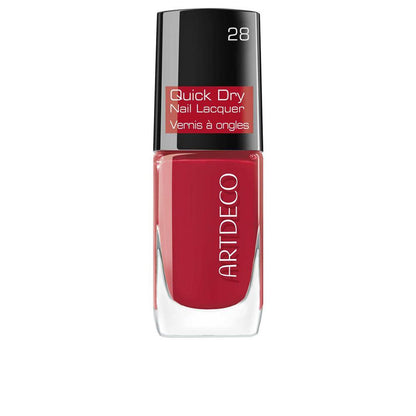 Artdeco Quick Dry Nail Lacquer Confident Red Vibrant Color Long Lasting