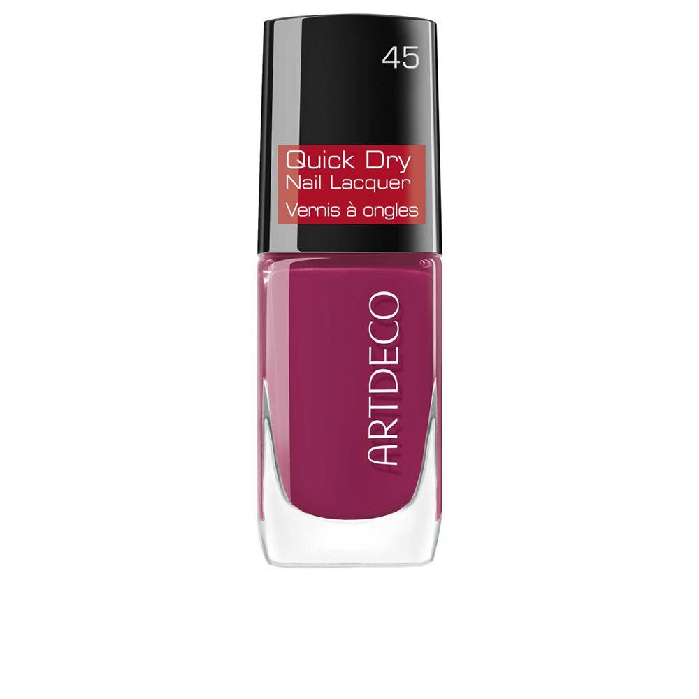 Artdeco Quick Dry Nail Lacquer Confident Red Vibrant Color Long Lasting