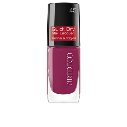 Artdeco Quick Dry Nail Lacquer Confident Red Vibrant Color Long Lasting